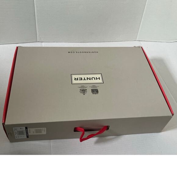 NWT Hunter Dusty Petrol Blue Classic Tall Rainboots Boots Size 5 - Picture 12 of 13